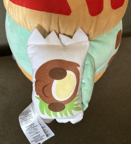 Disney Munchlings Squirt Concha Bread Ice Cream Sandwich Medium Plush 11” - Picture 2 of 4