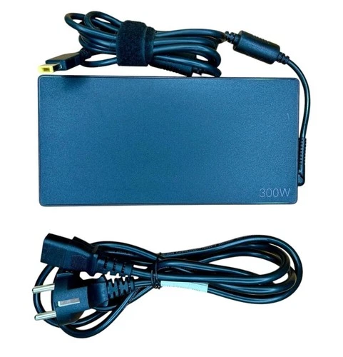 Original Lenovo 20V 15A 300W Netztei SLIM TIP Ladegerät mit Kabel