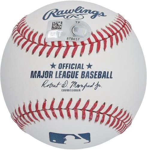 Béisbol autografiado por Luke Weaver New York Yankees con inscripción "Go Yankees" Foto 2 de 3