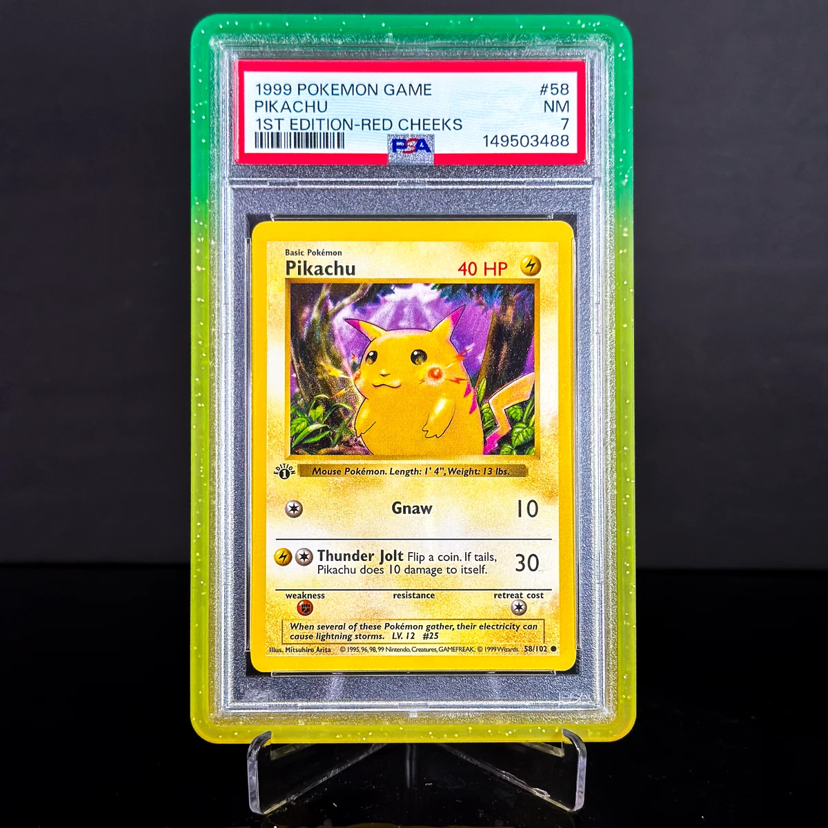 Pikachu Pokémon TCG Professional Sports Authenticator (PSA