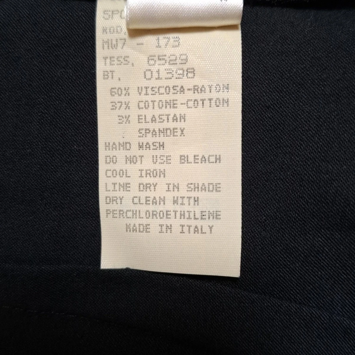 Auth MOSCHINO Vestito donna nero