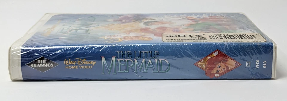 Disney Black Diamond VHS Little Mermaid Arielle Banned Cover Sealed NEU - Bild 3 von 4