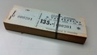 Carnet 100 tickets bus 135fr années 40/50 "Autocars G. Van Brabant Lens (France)