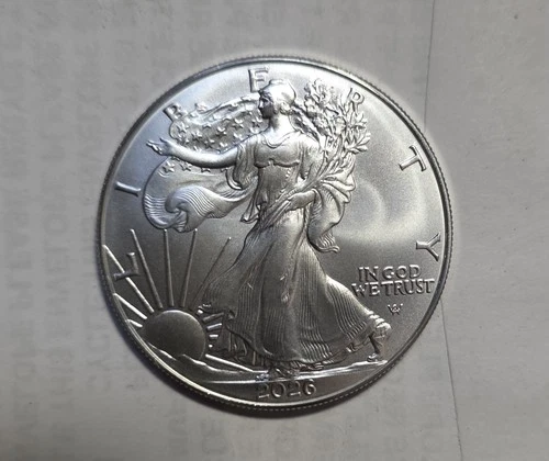 2026 American Silver Eagle $1 1 oz .999 Fine Silver BU Brilliant Uncirculated