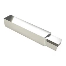 Micro 100 Al-4 Brazed Tool Bit, Al, 2 In L, 1/4 In W