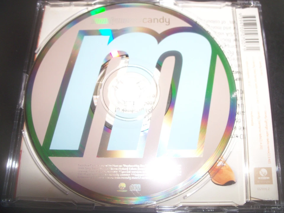 Mandy Moore Candy Australian CD Single Signed Autographed - Image 2 of 2