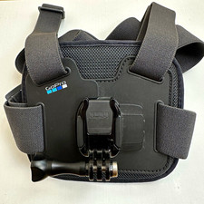 GoPro Chesty Chest Mount Harness Strap Adjustable Quick Release Buckle Black
