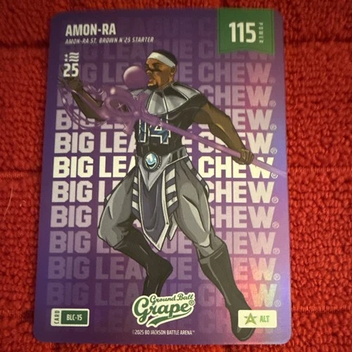 Topps 2025 Bo Jackson Battle Arena Amon-Ra St. Brown ALT Insert #BLC-15 Lions
