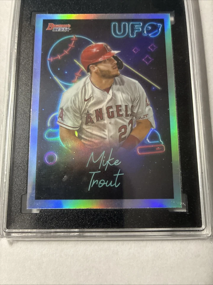 2022 Bowman’s Best UFO-1 Mike Trout SGC 10 - Image 3 of 4