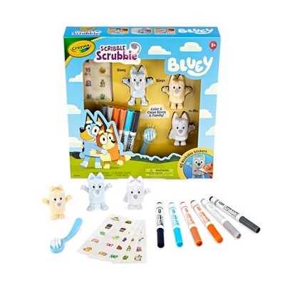 Crayola Scribble Scrubbies Delu& Crafts Kit, Wash
