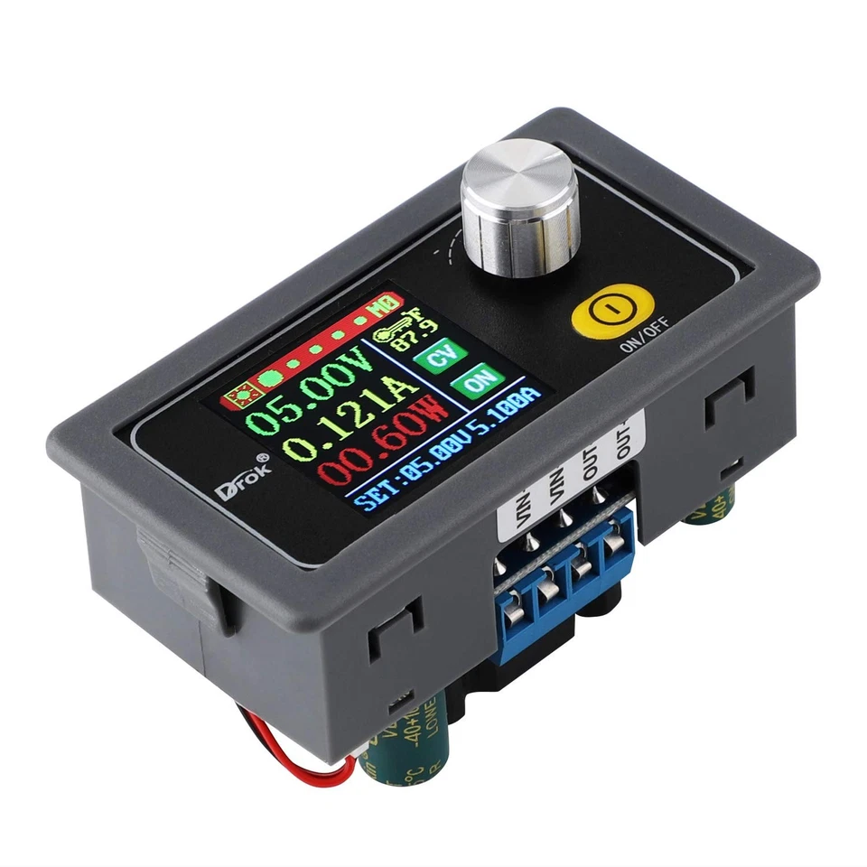Adjustable DC Voltage Regulator, Buck Boost Converter 6-36V to 0.6-36V 5A Module - Image 3 of 4
