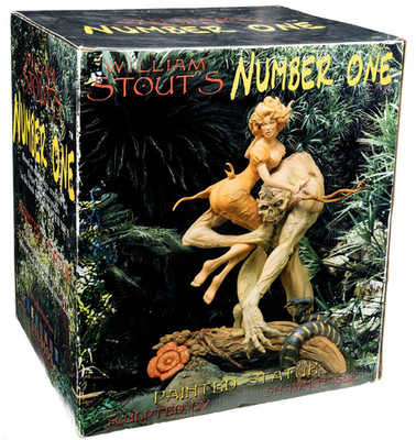 William Stout s Number One Painted Statue in Original Box 2006 ReelArt Studios
