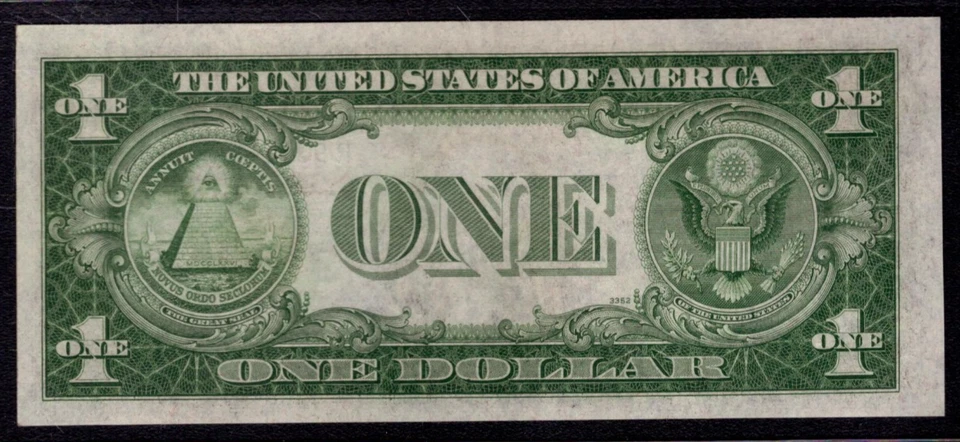 1935 A $1 SILVER CERTIFICATE NORTH AFRICA NOTE FR.2306 RC BLOCK PCGS B CU 63 PPQ - Image 4 of 4