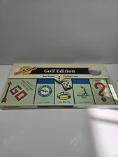 Vintage 1996 Monopoly Golf Edition Hasbro Board Game New In Open Box Collectible