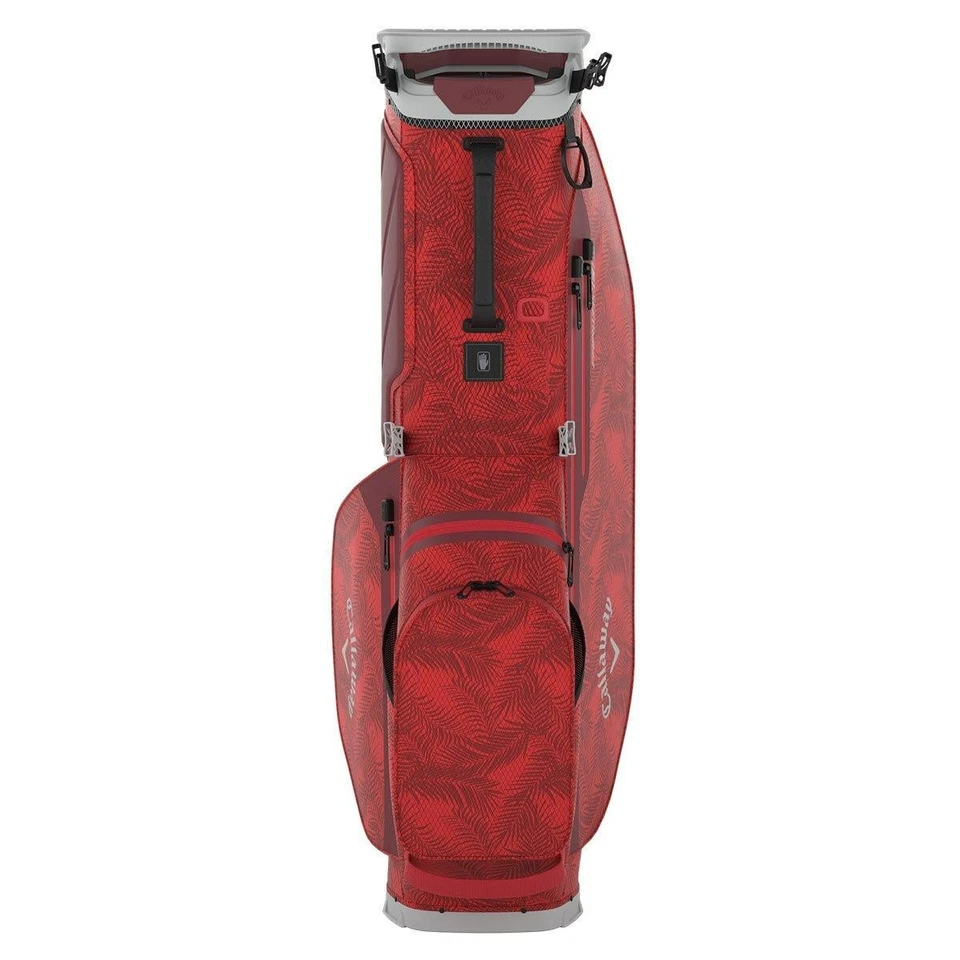 Callaway Fairway C HD Waterproof Stand Bag in Red Palm/Grey Brand New 2025 Model - Image 3 of 3