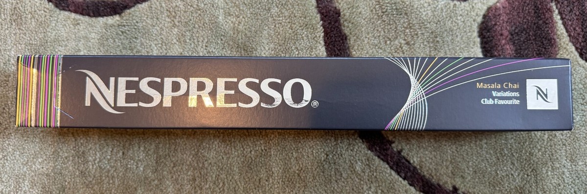Nespresso Masala Chai Capsules - Ltd Ed Variations for