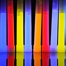 CampCo Humvee 10 Pack Glow Sticks 12-Hour Time Safety Lightsticks  HMV-6-FP10