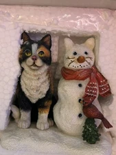 Curious Cats Figurine Double Trouble Lang and Wise Collectibles