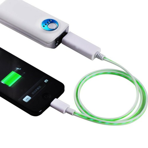 iPhone 14/13/12/11 X/8/7/ Light-Up USB Charger Cable w/ Flowing LED Light - Picture 11 of 28