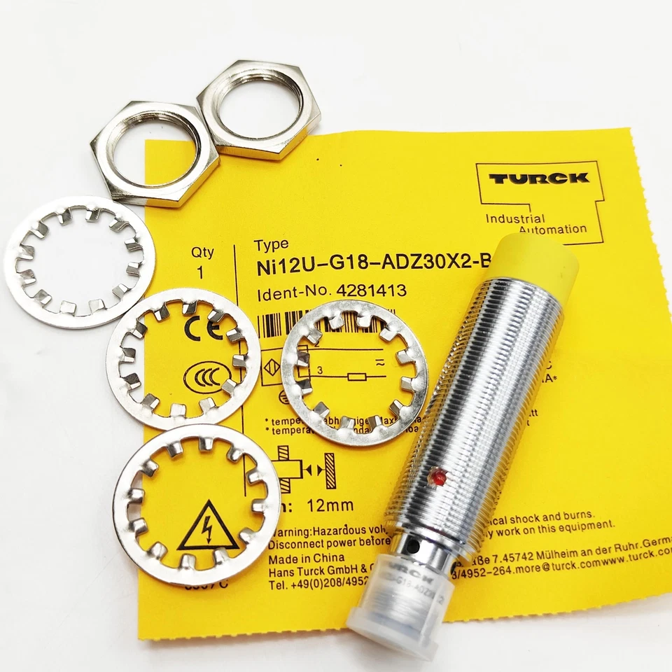 New Proximity Switch Sensor for Turck 25-250VAC 12mm Ni12U-G18-ADZ30X2-B3331 - Image 2 of 4