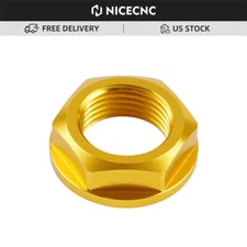 M18XP1.5 Front Axle Shaft Lock Nut For Suzuki RMZ250 RMZ450 DRZ400E DRZ400S SM