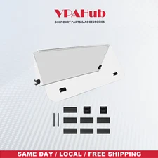VPAHub Club Car DS NEW Flip Flop Compact Golf Cart Windshield, Clear, 2000.5+