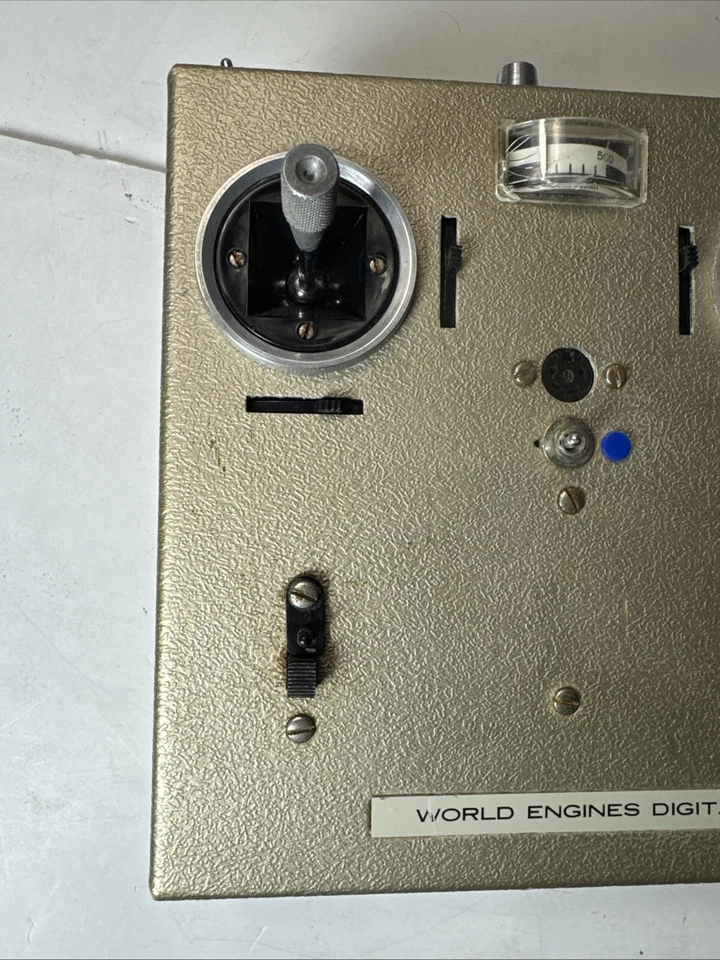 World Engines Blue Max Mark IV Transmitter R/c Model Airplane As Is Untested - Image 2 of 4