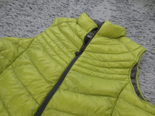 Xersion Vest Womens Medium Green Nylon Down Insulated Full Zip Packable Puffer - Picture 2 of 10