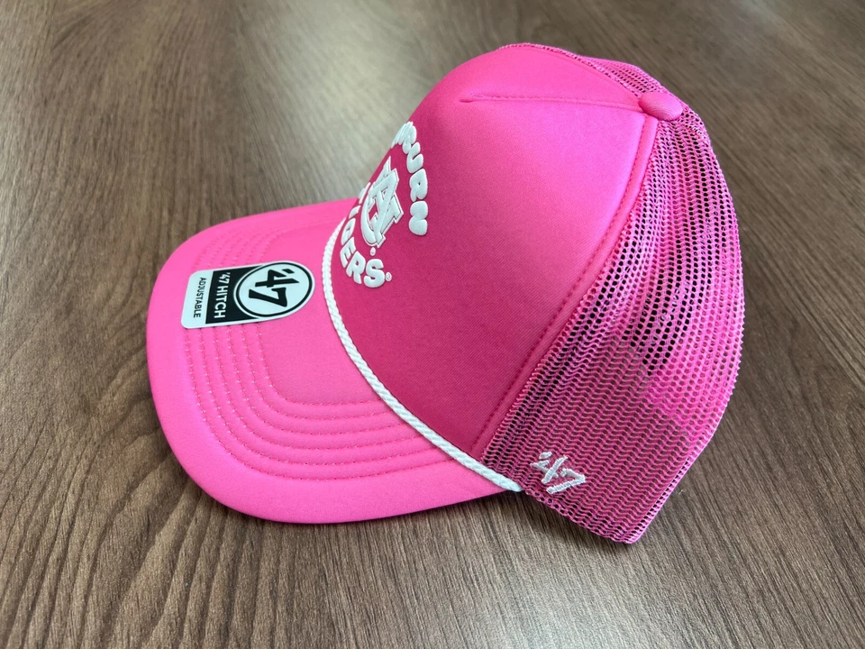 AUBURN TIGERS 47 LADO BRILLANTE ESPUMA ENGANCHE DELANTERO GORRA SNAPBACK NUEVO NCAA $38 Foto 2 de 4