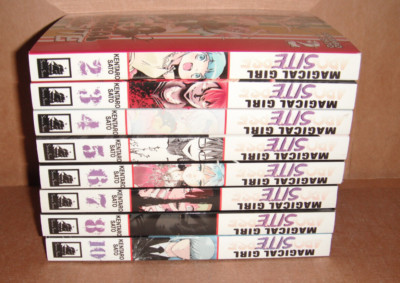 Magical Girl Site Vol. 2,3,4,5,6,7,8,10 Manga Graphic Novels English