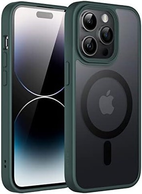 Magnetic Case for iPhone 14 Pro Max 6.7-Inch Compatible with MagSafe, Translucen
