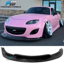 Fits 09-12 Mazda MX-5 Miata DA Style Front Bumper Lip Spoiler Splitter Kit PU
