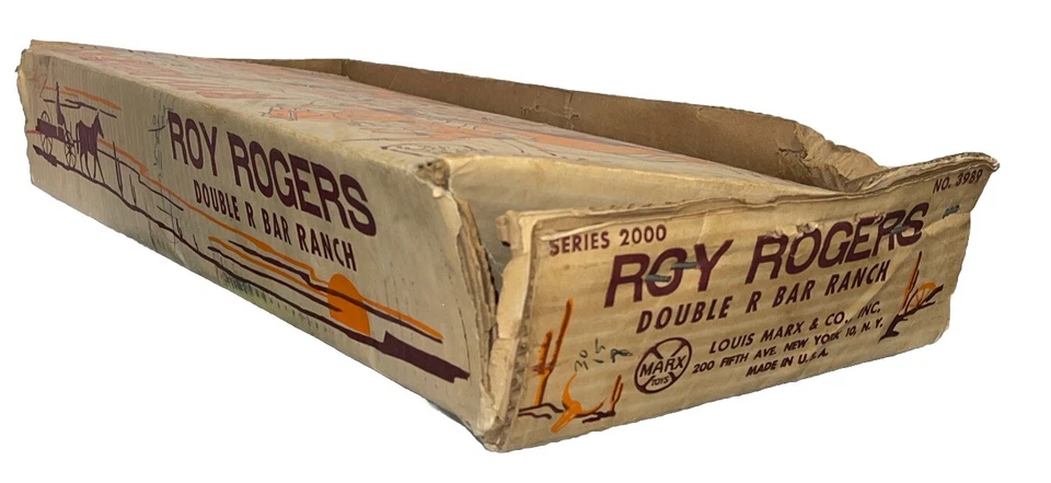 Juego Marx Roy Rogers Doble R Bar Rancho Años 50 - Raro CAJA SOLO LEER DESCRIPCIÓN Foto 4 de 4