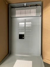 G.E. Main Breaker Load Center Outdoor Panel 125 A  Surface Mount TM1212RCUBK1