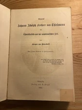 General Johann Adolph Freiherr von Thielmann a character picture... by Petersdorff