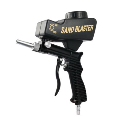 Portable Handheld Small Air Sandblasting Spray Machine Gravity Sand Blaster Tool