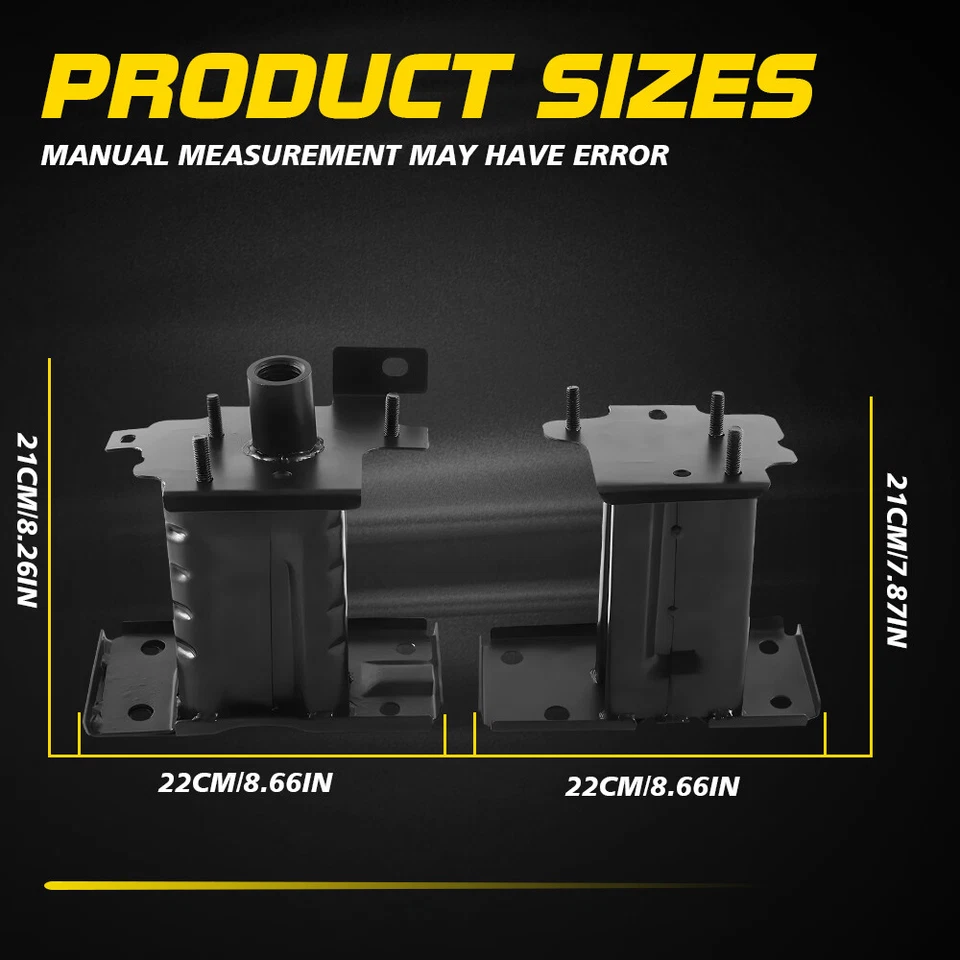 Soportes de refuerzo de parachoques delanteros diestros y diestros Nissan Rogue 2014-2020 Foto 4 de 4
