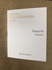 Maison Francis Kurkdjian Amyris Homme, EDT, 2ml Sample, NIB