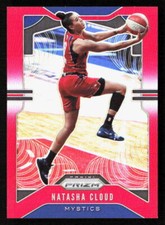 2020 Panini Prizm WNBA Natasha Cloud Red  /275 #21 Washington Mystics