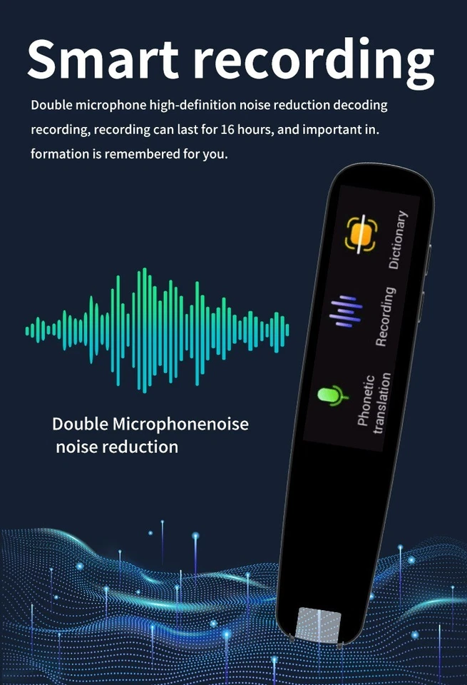 Smart Scanning Pen Text Reading Pen 112 Language Translator NUEVO 2025 - Image 2 of 4