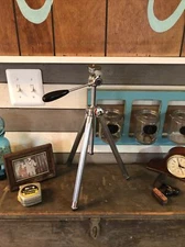 Vintage Kalimar DE7 Pan Head Tripod W / Internal Cable Release Made In Japan 