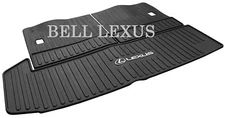 LEXUS OEM FACTORY ALL WEATHER REAR CARGO MAT 2018-2022 RX350L RX450HL (BLACK) 
