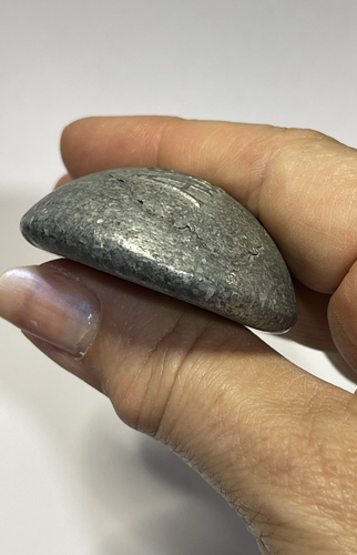 American Smelting & Refining ASARCO Lead or Nickel Weight Half Moon 5 oz. 142 g - Picture 5 of 7