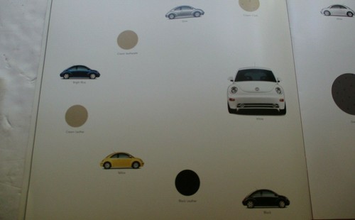 1999 Volkswagen of America The New Beetle Brochure - Picture 6 of 6