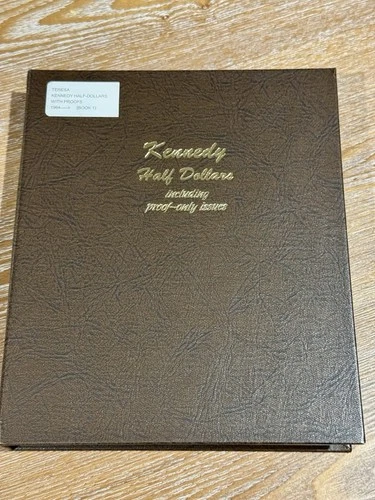 Kennedy Half Dollar Set 1964-2012 Proofs & Silver Proofs, 160 Coins in Album