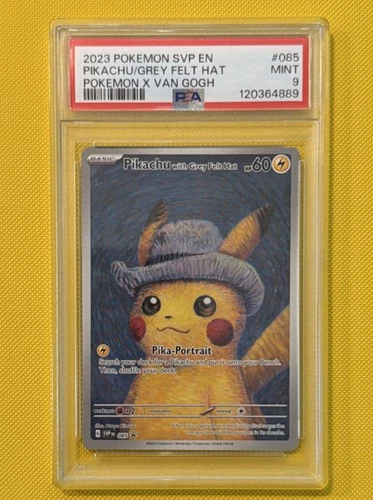 New ListingPokémon TCG Pikachu with Grey Felt Hat Promo PSA 9 SV Promo #85 English