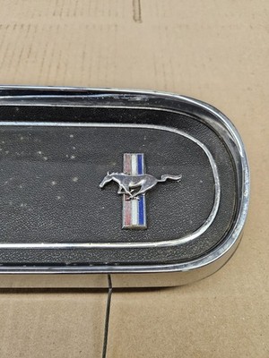 1965-1966 Ford Mustang Glove Box Door w/ Pony Emblem & Latch C5ZB