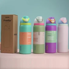 Owala Urban Outfitters Exclusive Tied and Ture 24/32 OZ Gifts FreeSipBow Bottle