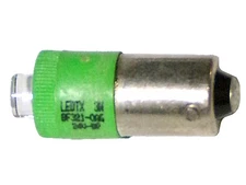 (New) LEDTronics LEDTX 3W BF321-OAG 24V-BP Green LED Light Bulb