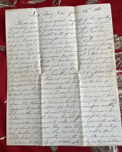 Civil War letter: Yankees will accept Southern independence by July 4, 1861!